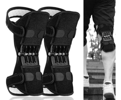 Rodillera X2 Bisagra Soporte Rotula Y Estabilidad - Med Negro M