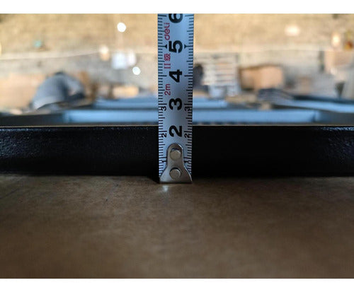 Plancha Hierro Fundido Menaje C/ Azas Hierro Fundido Norplat Negro