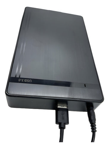 Estuche Cofre Disco Duro Case Sata Usb 3.0 Hdd Sdd - Norplat Negro