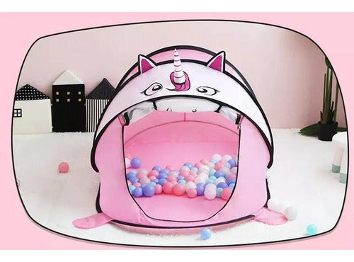 Carpa Casa Infantil Norplat - Castillo Para Niño Niña Niños Rosa
