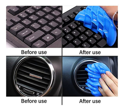 Gel De Limpieza Para Teclado Notebook O Superficies Porosas