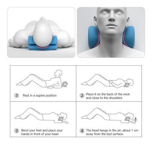 Almohada Terapéutica De Tracción Cervical Cuello - Norplat