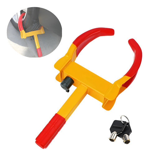 Bloqueo Ruedas Ajustable Para Coches Motos Pitbull - Norplat