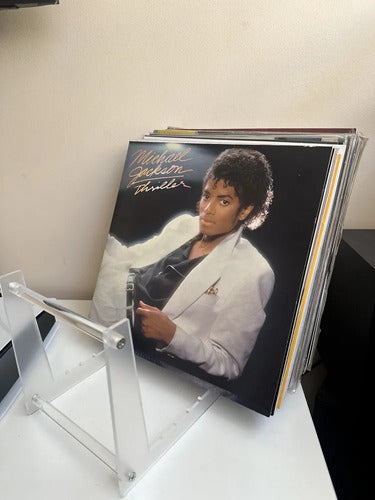 Estante Transparente Discos Vinilo 34.5x19cm - Norplat Transparente Transparente Transparente