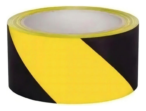 3 Cintas Seguridad Demarcacion Adhesiva 48mm 33m - Norplat Rayas