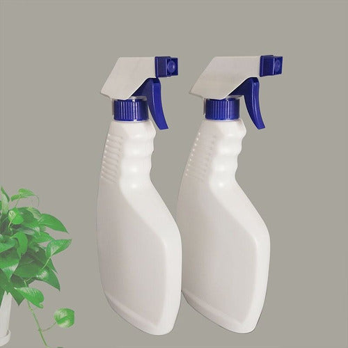 Rociador Atomizador Pulverizador 500 Ml Gatillo Anatomico  Blanco