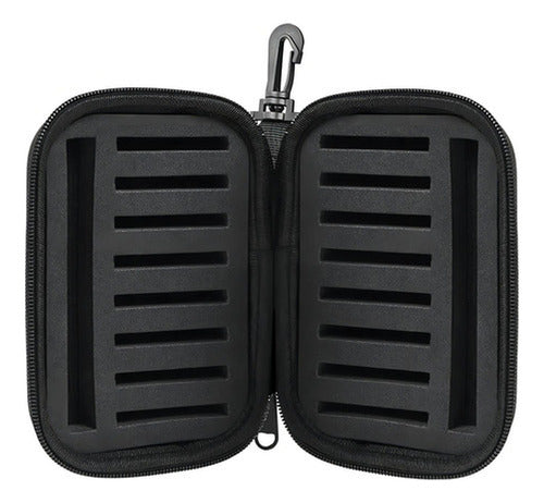 Set 16 Cucharas De Pesca Señuelos De Metal Mar Y Rio Norplat Negro