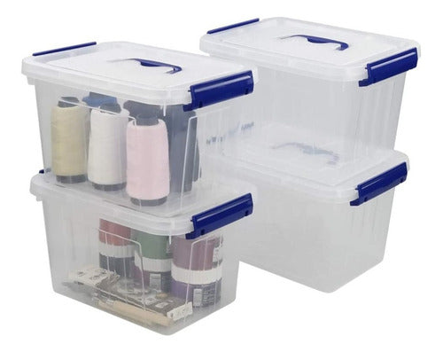 Caja Organizadora 40 Litros Transparente - Ordena Tu Hogar Transparente