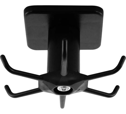 Ganchos De Cocina Giratorios De 360 Grados- Negro Transparente