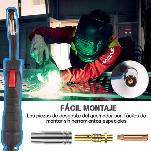 25u Punta Boquilla Contacto Soldadura 15ak Norplat