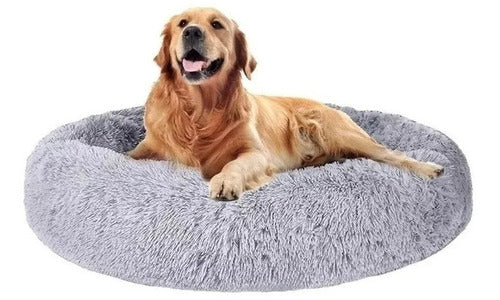Cama Mascotas Perros Grandes Antiestres 110cm Talla Xxl Wuf