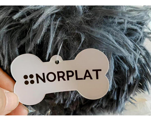 Cama Mascotas Perros Grandes Antiestres 90cm Talla Xxl - Wuf Gris Oscuro