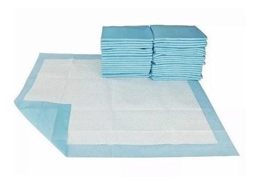 100 Pañales Tipo Sabanillas Mascotas Perros 60x60 Cms - Wuf