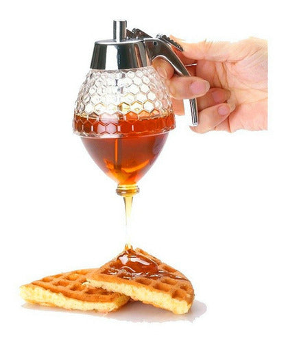Mielero Dispensador De Miel Tapa Hermética - Cukin