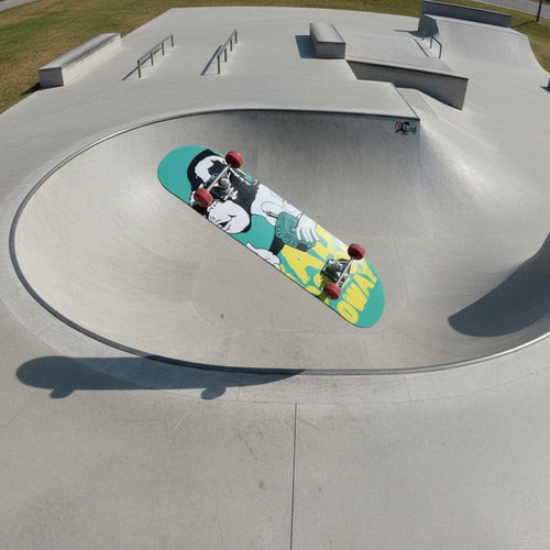 Tabla Skate Skateboard Madera Arce 7 Láminas 32'' - Norplat Mono A22