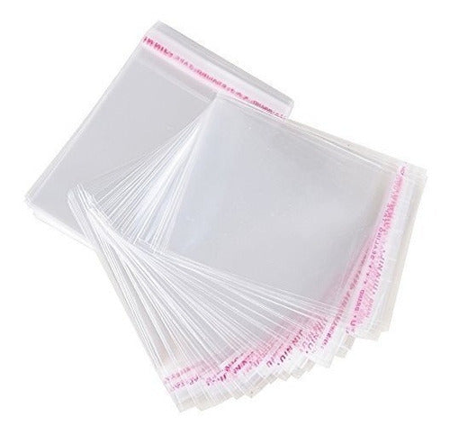 Bolsa Tipo Celofán Cierre Con Adhesivo 10x15 Cms 500 Unds