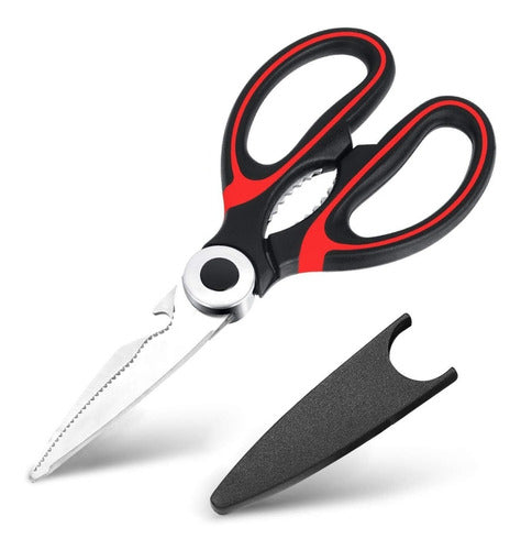 Tijera De Cocina Multiuso Con Protector - Cukin