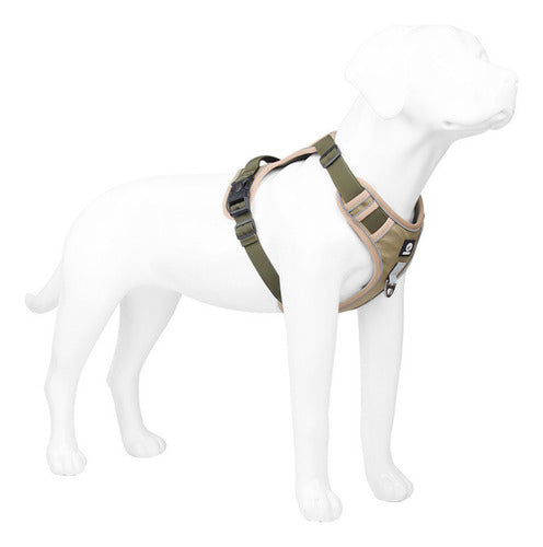 Arnés Anti Tirones Ajustable Reflectante Perro S-xl Norplat Beige M