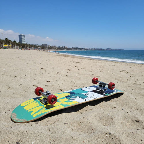 Tabla Skate Skateboard Madera Arce 7 Láminas 32'' - Norplat Mono A22