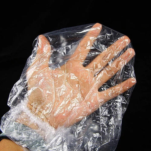 Gorro Desechable De Ducha Transparente (100 Unidades ) - Ome Transparente