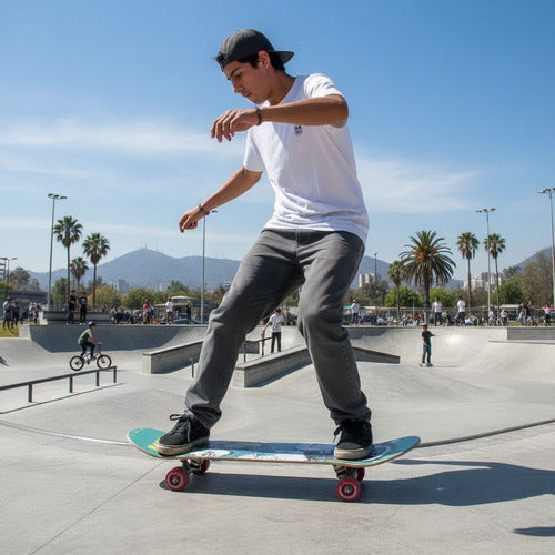 Tabla Skate Skateboard Madera Arce 7 Láminas 32'' - Norplat Mono A22