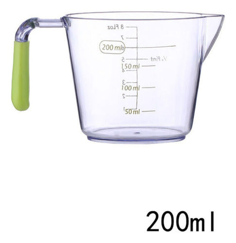 Set 3 Tazas Medidoras Vasos Medidores Jarra De Medir Taza 
