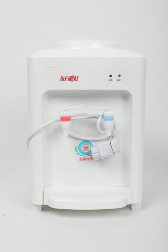 Dispensador Agua Natural Y Caliente Sobremesa 550w - Norplat Blanco