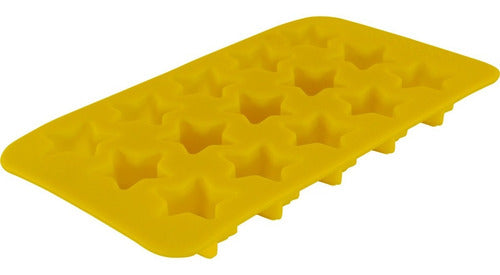 Molde De Silicona Para Estrella De Chocolate - Cukin Amarillo