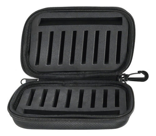 Set 16 Cucharas De Pesca Señuelos De Metal Mar Y Rio Norplat Negro