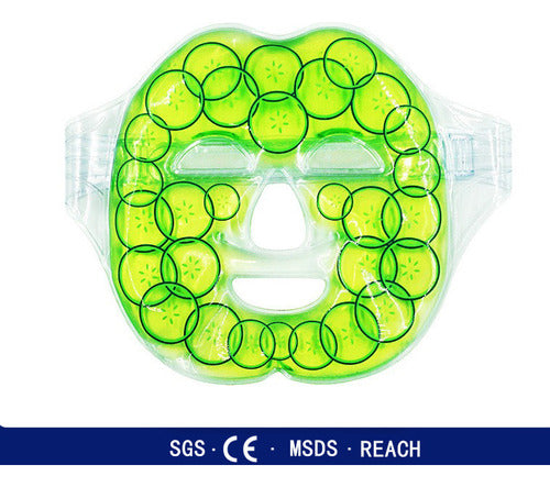 Compresa Facial Compresas Gel Frio Calor Migraña - Norplat 05 - Pepino