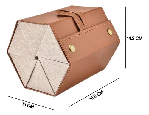 Organizador Estuche 6 Lentes De Sol Gafas Plegable - Norplat Negro