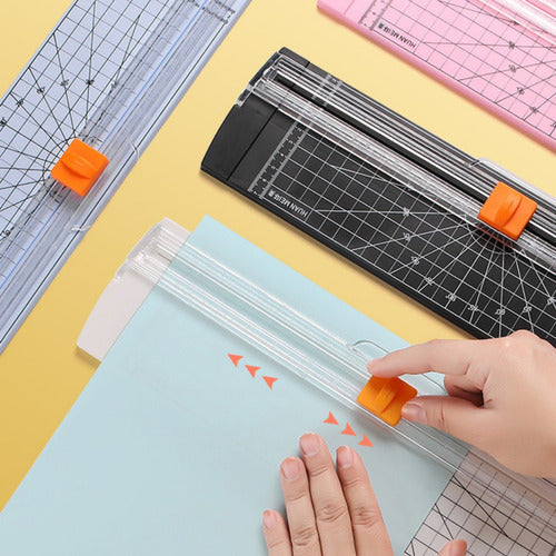 Guillotina Para Papel A4 - Corta Con Precisión Y Facilidad Negro