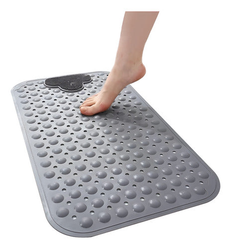 Piso Goma Antideslizante Para Ducha Tinas Alfombra - Norplat - Gris