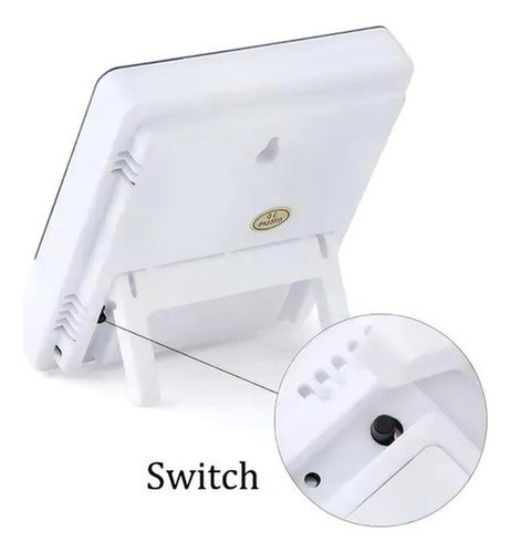 Set 2 Termómetro Higrómetro Ambiental Digitales - Norplat Blanco