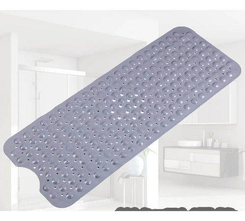 Goma Antideslizante Tina Ducha Bañera Cepillo 39×100 Norplat Gris