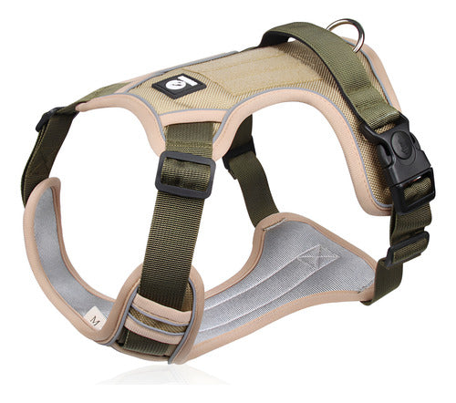Arnés Anti Tirones Ajustable Reflectante Perro S-xl Norplat Beige M