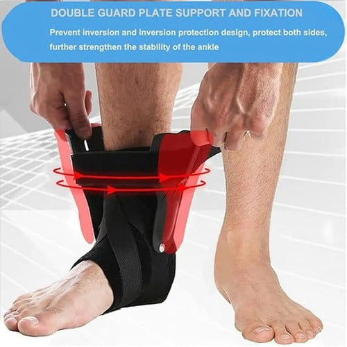 Tobillera Ortopedica Ajustable - Esguinces De Pie - Norplat Negro M