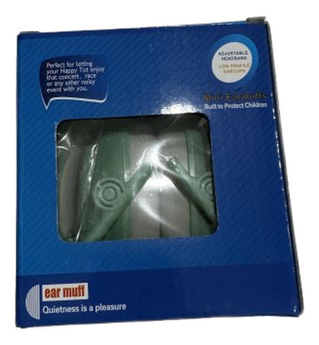 Audífonos Antiruido Niños Y Jóvenes Con Autismo Tdah Norplat Verde Menta