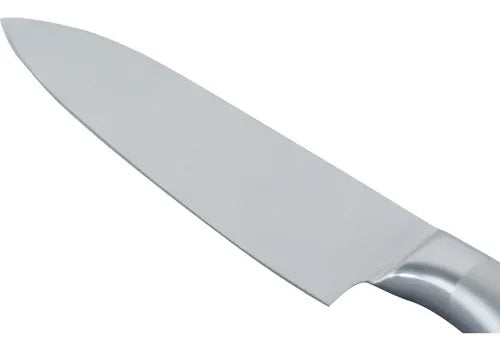 Cuchillo Cocina Chef Profesional 8  20cm Carnicero - Norplat Plateado