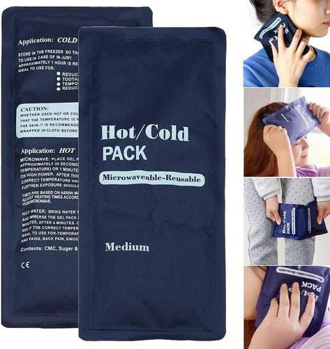 Gelpack Frio-calor Compresa Terapeutica Para Golpes Lesiones Medium - 280g