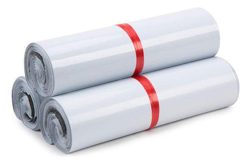 100 Bolsas Plasticas Cierre Autoadhesivas 28x42cm - Norplat Gris Claro Liso