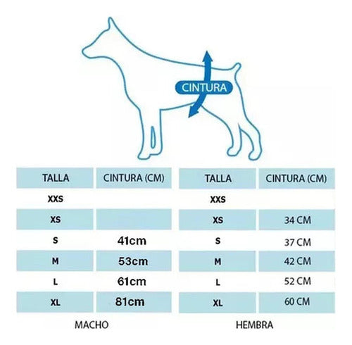 24 Pañales Perros Macho Pañal Para Gato - Norplat - Blanco - S