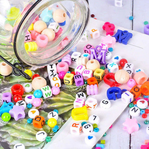  Kit Para Hacer Pulseras Y Alhajas Norplat Bricolaje Cuentas