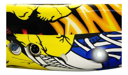 Patineta Smart Balance Speaker Bluetooth - Rebelde Eciclos Yellow Comic Clown (amarillo)