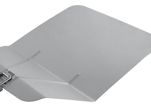 Pala Metalica Para Pizza 25x31x54 - Cukin Plateado