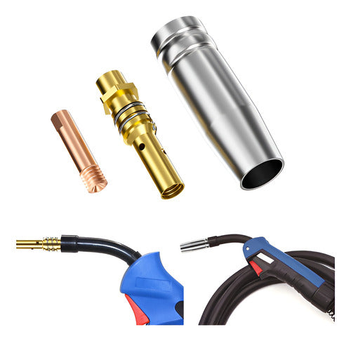 25u Punta Boquilla Contacto Soldadura 15ak Norplat