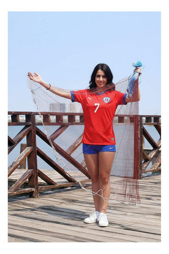 Red De Pesca De Fundición Agua Dulce Y Salada 360cm Norplat Blanco