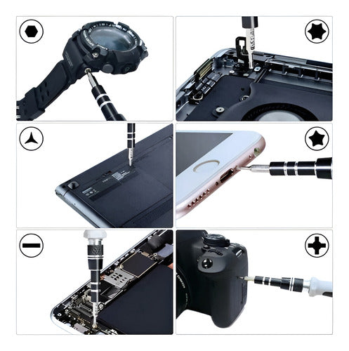 Kit Destornilladores Precisión Torx Magnéticos X117 Norplat