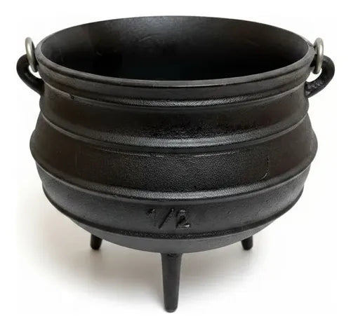 Olleta Olla Hierro Fierro Fundido 1.7 Litros + Tapa Norplat Negro
