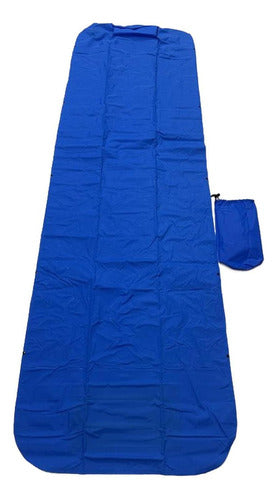 Colchoneta Inflable Plegable Norplat - Acampar Y Senderismo Azul